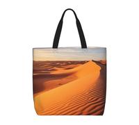 PPTHSNVB Tote Bag for Women Reusable Shopping Grocery Bags Sand Dunes in The Sahara Desert Shoulder Bags Handbag Weekender Bag