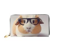 PPTHSNVB Wild bobcat Women's Wallet Large Capacity Credit Card Holder Zip Phone Clutch Ladies Travel Purse, Smiling, One Size, Classic