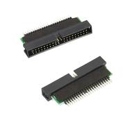 PPTNMDSLP IDE Adapter Card IDE3.5 44 pin to 40 pin DOM Electronic Disk Adapter 2.5-inch Hard Disk Motherboard Interface Male to Male Plug