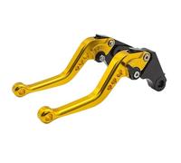 PPWIALL Brake Clutch Levers for Valkyrie 1500 GL1500 1997-2003 Motorcycle Brake Clutch Lever Accessories Handlebar Brake Clutch Lever(Yellow)