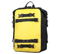 PPWIALL Foldable Saddle Bag Back Seat Bags 10L/20L/ 30L Motor Side Tail Pannier Bagg Luggage Backpack with Rainproof Inner Bag Luggage Rear Seat(30L-Yellow)