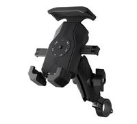 PPWIALL Handlebar Navigation Bracket Shock Absorber Anti-Theft Bicycle Holder Motorcycle Smartphone Support Fit For 4-7 Inch Phone Motorbike Cellphone Mount(Handlebar)