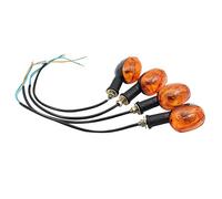 PPWIALL Indicator Blinker Lamp Front & Rear Chopper Turn Signal Light Indicator Blinker Tail Flasher Lamp For Dax ST CT Z50 Motorcycle Running Light(4PCS)