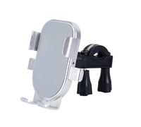 PPWIALL Motorcycle Aluminum Alloy Electric Mobile Phone Holder Stable Anti-shake Bicycle Adjustable Universal Motorbike Cellphone Mount