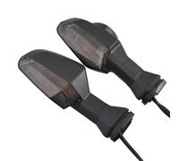 PPWIALL Motorcycle Turn Signal Motorcycle Amber/Smoke/Clear Turn Signals Lights For KAWASAKI For ZX-6R N-JA 1000 650 300 2013-2016 Indicator Light(Smoke)