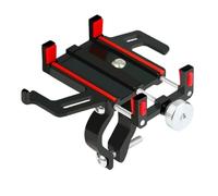 PPWIALL Phone Holder For Motorbike Motorcycle Phone Handlebar Clamp Anti Shake Flexible Adjustable Aluminium Motorcycle Bicycle Phone Holder Cycling Accessories(Yellow)