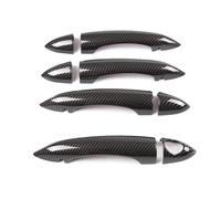 PPXDM Car Door Knob Protector Door Handle Frame Cover Garnish Trim for Alfa for Romeo for Giulia-Stelvio 2017-2020 Vehicle Door Handle Cover(Carbon B)