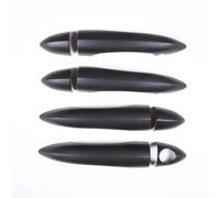 PPXDM Car Door Knob Protector Door Handle Frame Cover Garnish Trim for Alfa for Romeo for Giulia-Stelvio 2017-2020 Vehicle Door Handle Cover(Black B)