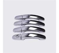 PPXDM Car Exterior Door Handle Trim Cover Decoration for Ford for Falcon FG FGX G6E XR6 XR8 XT 2009-2016 Accessories ABS Vehicle Door Handle Cover(Chrome)