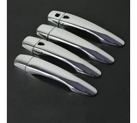 PPXDM Car Exterior Door Handles Cover Exterior for Nissan for Navara NP300 for Frontier D23 15-21 Decorative Sticker Vehicle Door Handle Cover(Chrome A)