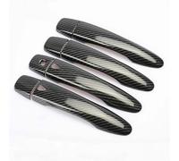 PPXDM Car Exterior Door Handles Cover Exterior for Nissan for Navara NP300 for Frontier D23 15-21 Decorative Sticker Vehicle Door Handle Cover(Carbon A)