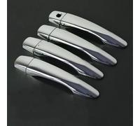 PPXDM Car Exterior Door Handles Cover Exterior for Nissan for Navara NP300 for Frontier D23 15-21 Decorative Sticker Vehicle Door Handle Cover(Chrome B)