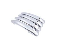PPXDM Chrome Handles Cover Trim for Peugeot 208 MK1 2012~2018 Car Accessories Stickers Styling 2013 2014 2015 2016 2017 Vehicle Door Handle Cover(C)