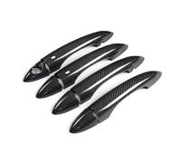 PPXDM Exterior Door Handle Cover Trim Sticker Overlays Styling for Alfa-Romeo for Giulia 952 for Stelvio 949 2017-2022 Vehicle Door Handle Cover