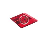 PPXDM Tail Light Rear Turn Signal Taillight Lamp Housing Without Bulbs Car Accessories For City 2006 2007 2008(Inside Left1)