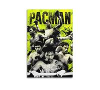 PPZEBDYB Boxing Pacquiao Pac-Man Poster Poster Decorative Painting Canvas Wall Posters And Art Picture Print Modern Family Bedroom Decor Posters 12x18inch(30x45cm)