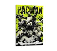 PPZEBDYB Boxing Pacquiao Pac-Man Poster Poster Decorative Painting Canvas Wall Posters And Art Picture Print Modern Family Bedroom Decor Posters 16x24inch(40x60cm)