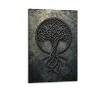 PPZEBDYB Celtic Tree of Life Poster Poster Decorative Painting Canvas Wall Posters And Art Picture Print Modern Family Bedroom Decor Posters 08x12inch(20x30cm)