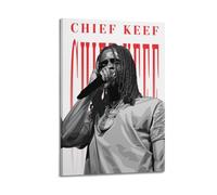 PPZEBDYB Chief Keef Singer Poster1 Poster Decorative Painting Canvas Wall Posters And Art Picture Print Modern Family Bedroom Decor Posters 08x12inch(20x30cm)