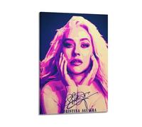 PPZEBDYB Christina Aguilera Poster4 Poster Decorative Painting Canvas Wall Posters And Art Picture Print Modern Family Bedroom Decor Posters 24x36inch(60x90cm)
