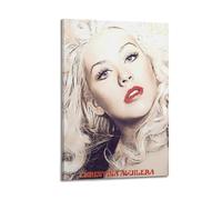 PPZEBDYB Christina Aguilera Poster5 Poster Decorative Painting Canvas Wall Posters And Art Picture Print Modern Family Bedroom Decor Posters 24x36inch(60x90cm)
