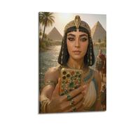 PPZEBDYB Cleopatra Selfie Poster in Ancient Egypt Poster Decorative Painting Canvas Wall Posters And Art Picture Print Modern Family Bedroom Decor Posters 20x30inch(50x75cm)