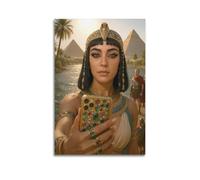 PPZEBDYB Cleopatra Selfie Poster in Ancient Egypt Poster Decorative Painting Canvas Wall Posters And Art Picture Print Modern Family Bedroom Decor Posters 08x12inch(20x30cm)