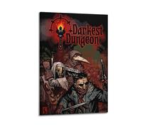 PPZEBDYB Darkest Dungeon Video Game Poster Poster Decorative Painting Canvas Wall Posters And Art Picture Print Modern Family Bedroom Decor Posters 12x18inch(30x45cm)