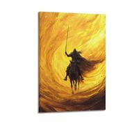 PPZEBDYB Desert Warriors in Golden Storm Poster Poster Decorative Painting Canvas Wall Posters And Art Picture Print Modern Family Bedroom Decor Posters 12x18inch(30x45cm)