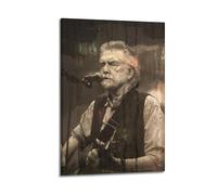 PPZEBDYB Guy Clark Poster Poster Decorative Painting Canvas Wall Posters And Art Picture Print Modern Family Bedroom Decor Posters 12x18inch(30x45cm)