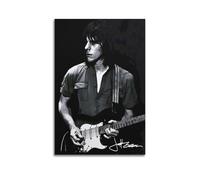 PPZEBDYB Jeff Beck Poster Poster Decorative Painting Canvas Wall Posters And Art Picture Print Modern Family Bedroom Decor Posters 20x30inch(50x75cm)