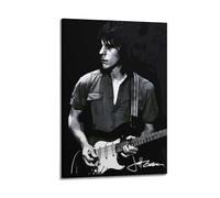 PPZEBDYB Jeff Beck Poster Poster Decorative Painting Canvas Wall Posters And Art Picture Print Modern Family Bedroom Decor Posters 24x36inch(60x90cm)