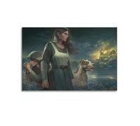 PPZEBDYB Kingdom Come Poster Poster Decorative Painting Canvas Wall Posters And Art Picture Print Modern Family Bedroom Decor Posters 08x12inch(20x30cm)
