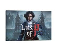 PPZEBDYB Lies of P Movie Poster Poster Decorative Painting Canvas Wall Posters And Art Picture Print Modern Family Bedroom Decor Posters 20x30inch(50x75cm)