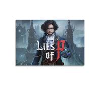 PPZEBDYB Lies of P Movie Poster Poster Decorative Painting Canvas Wall Posters And Art Picture Print Modern Family Bedroom Decor Posters 08x12inch(20x30cm)