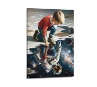 PPZEBDYB Make Dreams Come True Poster Poster Decorative Painting Canvas Wall Posters And Art Picture Print Modern Family Bedroom Decor Posters 16x24inch(40x60cm)