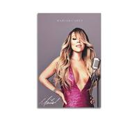 PPZEBDYB Mariah Carey Poster Poster Decorative Painting Canvas Wall Posters And Art Picture Print Modern Family Bedroom Decor Posters 24x36inch(60x90cm)