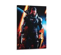 PPZEBDYB Mass Effect Game Art Poster2 Poster Decorative Painting Canvas Wall Posters And Art Picture Print Modern Family Bedroom Decor Posters 08x12inch(20x30cm)