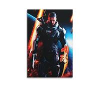 PPZEBDYB Mass Effect Game Art Poster2 Poster Decorative Painting Canvas Wall Posters And Art Picture Print Modern Family Bedroom Decor Posters 16x24inch(40x60cm)