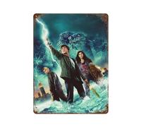 PPZEBDYB Percy Jackson And The Fire Thief Movie PosterWall Decor Art Metal Tin Poster Modern Bar Decorations40x30cm