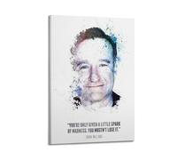 PPZEBDYB Robin Williams Actor Poster Poster Decorative Painting Canvas Wall Posters And Art Picture Print Modern Family Bedroom Decor Posters 12x18inch(30x45cm)