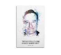 PPZEBDYB Robin Williams Actor Poster Poster Decorative Painting Canvas Wall Posters And Art Picture Print Modern Family Bedroom Decor Posters 08x12inch(20x30cm)