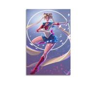 PPZEBDYB Sailor Moon Anime Art Poster Poster Decorative Painting Canvas Wall Posters And Art Picture Print Modern Family Bedroom Decor Posters 20x30inch(50x75cm)