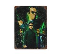 PPZEBDYB The Matrix Movie PosterWall Decor Art Metal Tin Poster Modern Bar Decorations40x30cm