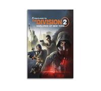 PPZEBDYB Tom Clancy's The Division Game Poster4 Poster Decorative Painting Canvas Wall Posters And Art Picture Print Modern Family Bedroom Decor Posters 24x36inch(60x90cm)