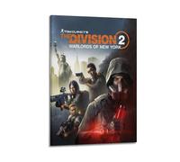 PPZEBDYB Tom Clancy's The Division Game Poster4 Poster Decorative Painting Canvas Wall Posters And Art Picture Print Modern Family Bedroom Decor Posters 08x12inch(20x30cm)