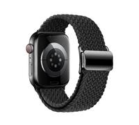 PPzsyxx 18mm 20mm 22mm woven strap For Samsung watch7 watch strap with, for Samsung watchFE/5pro/6/6classic Watches Accessories(Black,22MM width)