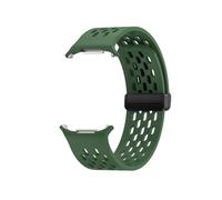 PPzsyxx For Samsung Galaxy Watch Ultra 47mm Silicone Band No Gaps Correa Bracelet For Samsung Galaxy Ultra 47 Strap Accessories(Original Green)