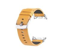 PPzsyxx Leather Strap For Samsung Galaxy Watch 8 40mm 44mm/8Classic/Ultra2/Ultra 47mm Band No Gaps Quick Fit Bracelet Wristband Accessories(LBrS,For Watch Ultra2 2025)