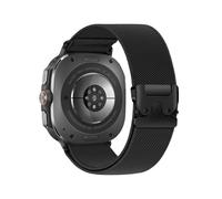 PPzsyxx Nylon Woven Strap For Samsung Galaxy Watch Ultra2(2025) Band Bracelet For GALAXY 7 Ultra 47mm Sport Wristband Accessories(Black,For Watch Ultra2(2025))